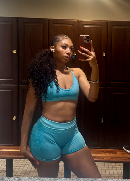 Aurelle Set – Oasis Blue 2-Piece Activewear